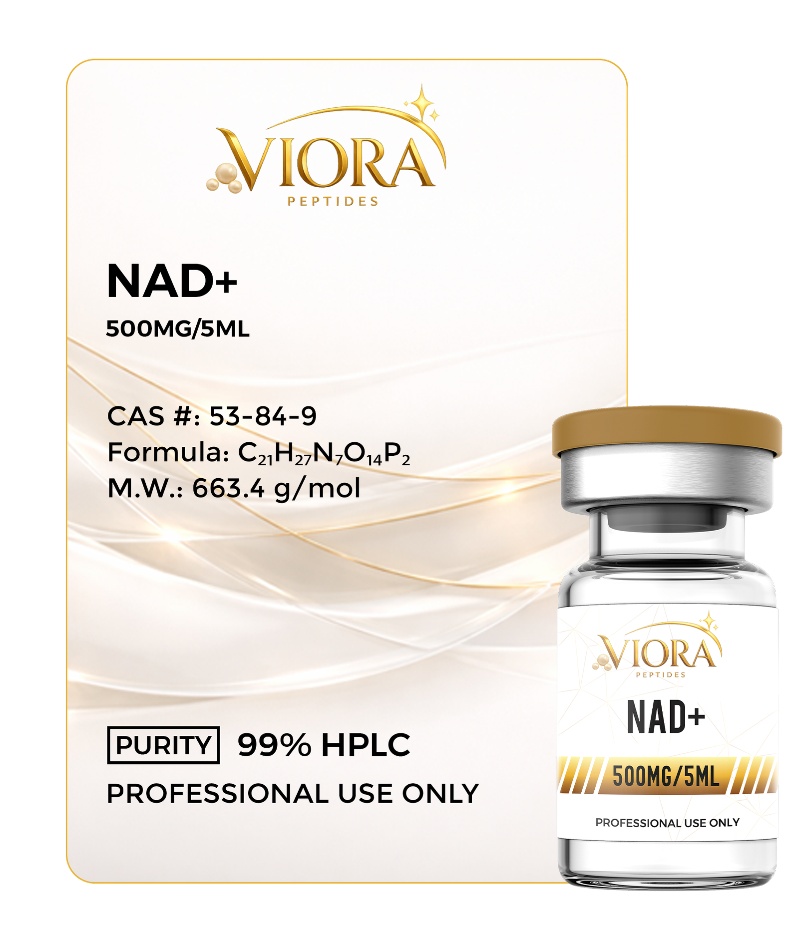 NAD+ 500mg/5mL - Image 2